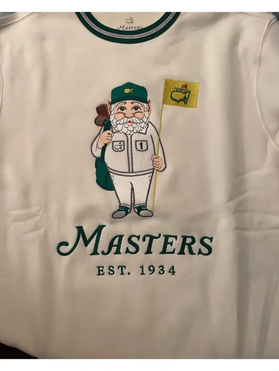 Masters Gnome Cream Sweatshirt with Green Logo - Picture 3 of 4